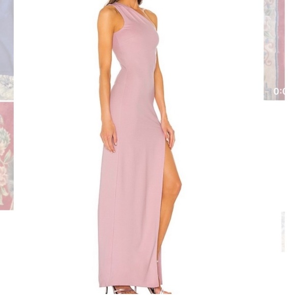 NBD Kamala Maxi Gown Dress Mauve Pink Sz Small S Spring Wedding Guest Party - Picture 2 of 10